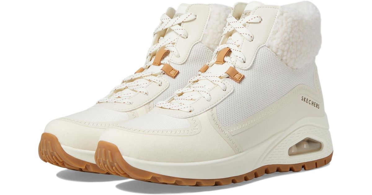 Skechers Uno Rugged-Fall Mode Fashion Boot in Metallic | Lyst UK