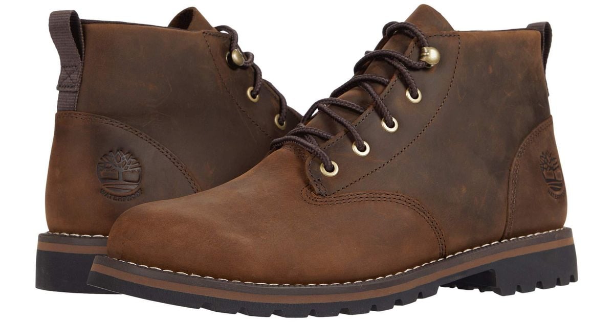 Timberland Redwood Falls Waterproof Chukka in Brown for Men - Lyst