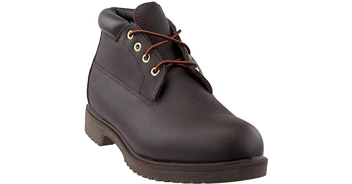 timberland men's premium wp chukka newman boot