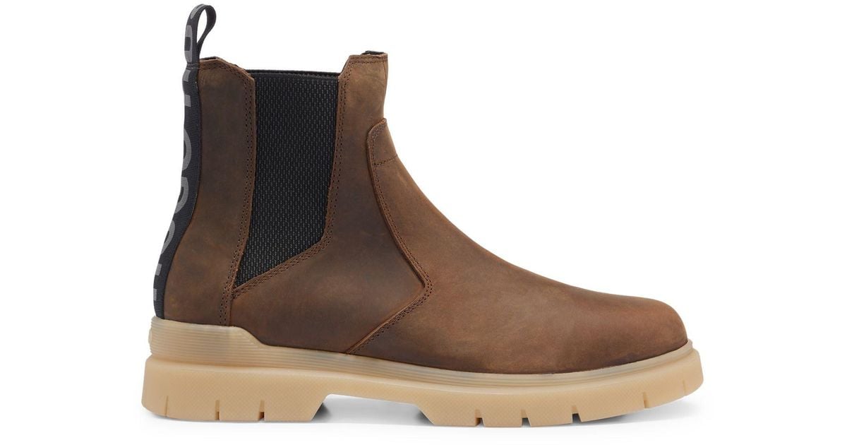 HUGO Ryan Pplt 10214621 Booties Eu 40 Man in Brown for Men Lyst UK