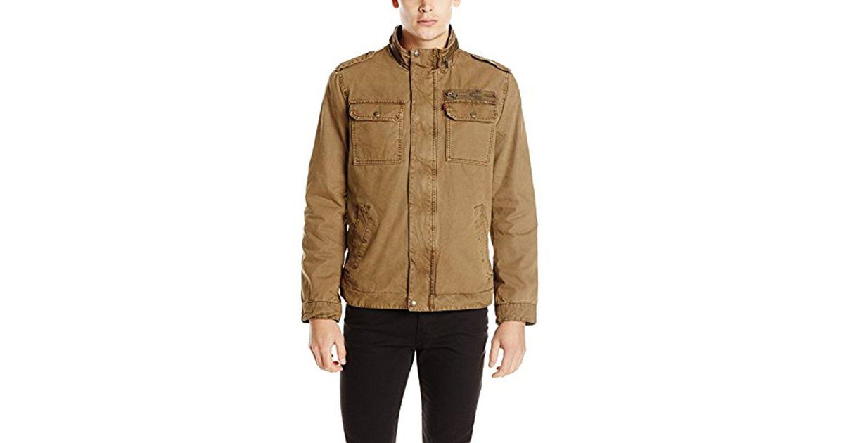 levi's two pocket military jacket