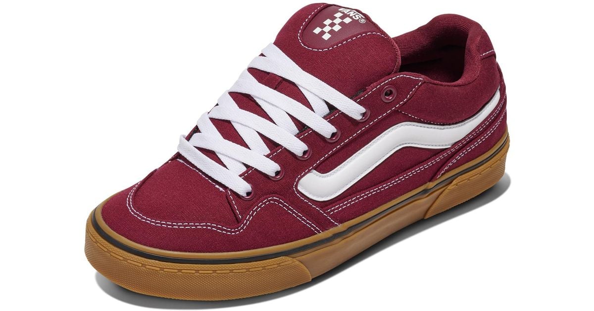 VANS in Übergrößen - CALDRONE canvas - gum port royale