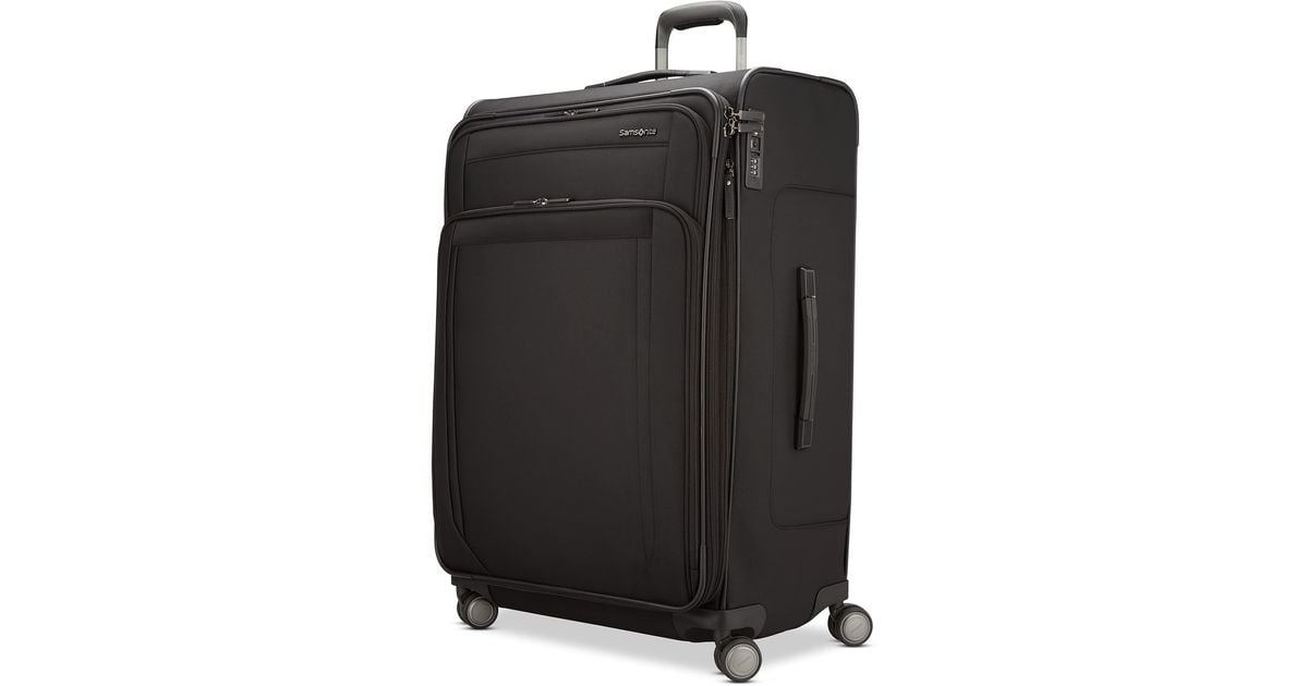 Samsonite Lineate Dlx Softside Expandable Luggage With Spinner Wheels in Black Lyst