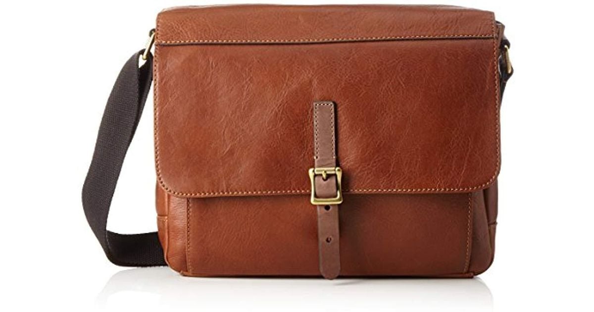 Fossil Herren Defender Business Tasche, Braun (Cognac), 6.4x25.7x31.8 cm in  Braun für Herren | Lyst DE