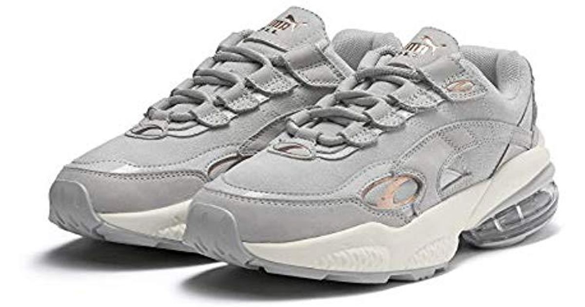 Puma womens cell venom patent trainers gray violet sale