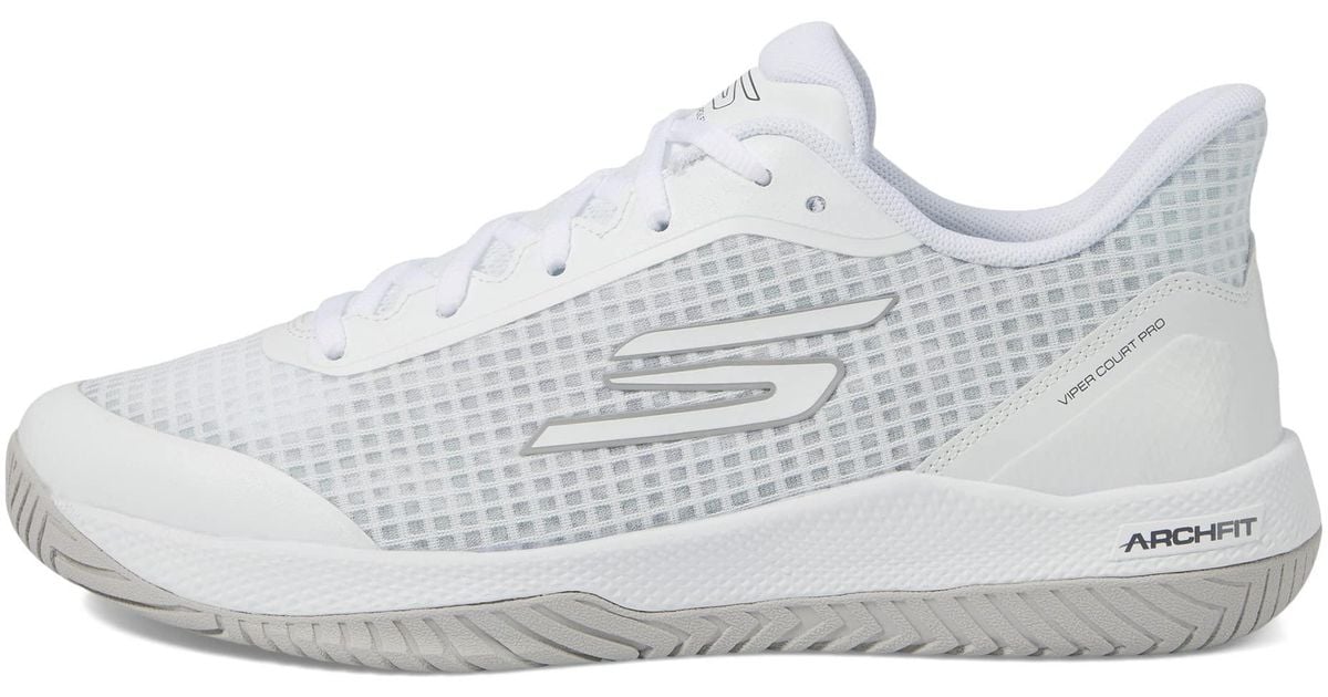 Skechers Viper Courtathletic Indoor Outdoor Pickleball Shoes With Arch