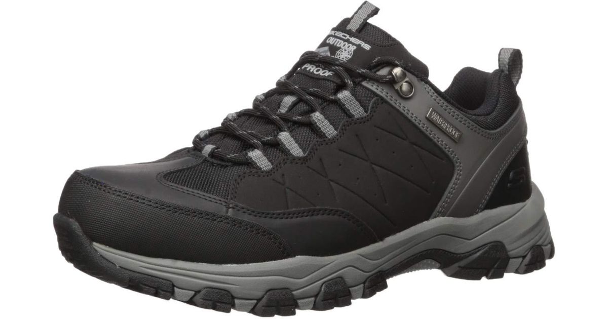 Skechers Selmenenago Trail Oxford Shoe in Black for Men Lyst