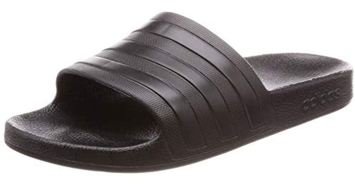 Adilette Aqua Hombre Adidas Playa Color Unisex F35550Zapatos Y Piscina Black Adulto De Lqc43j5AR