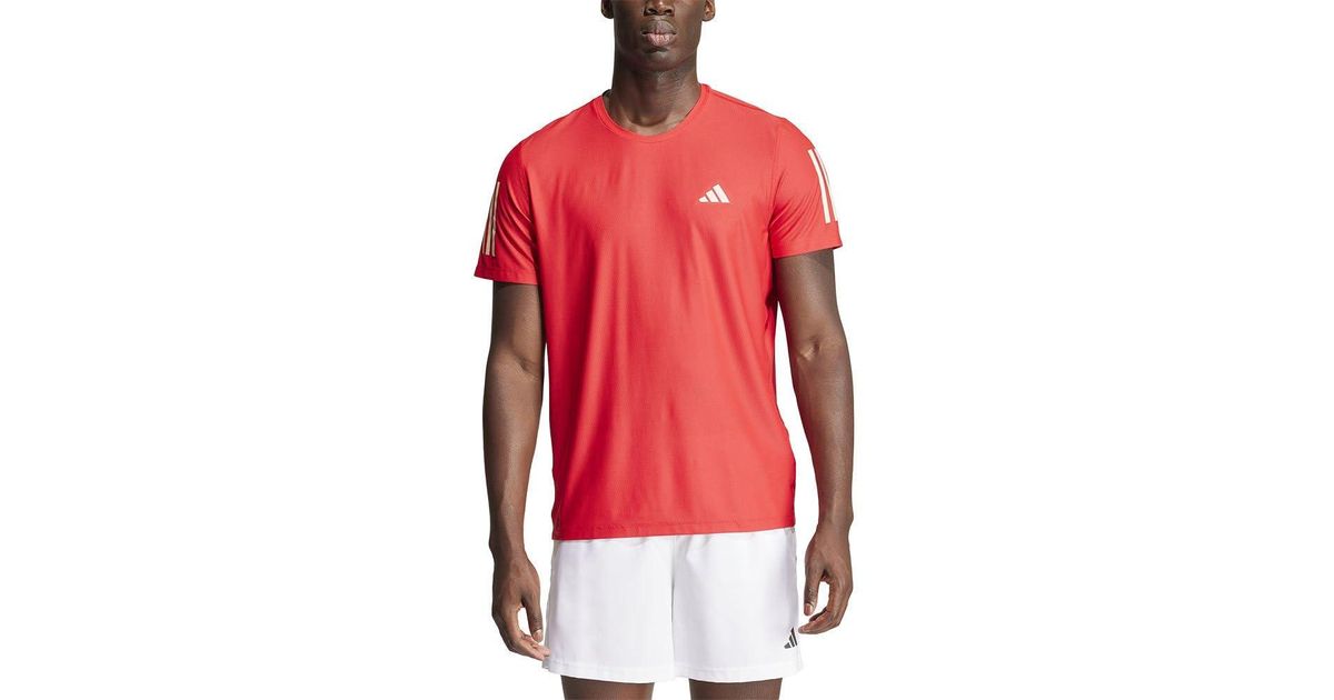 Adidas rood shirt sale