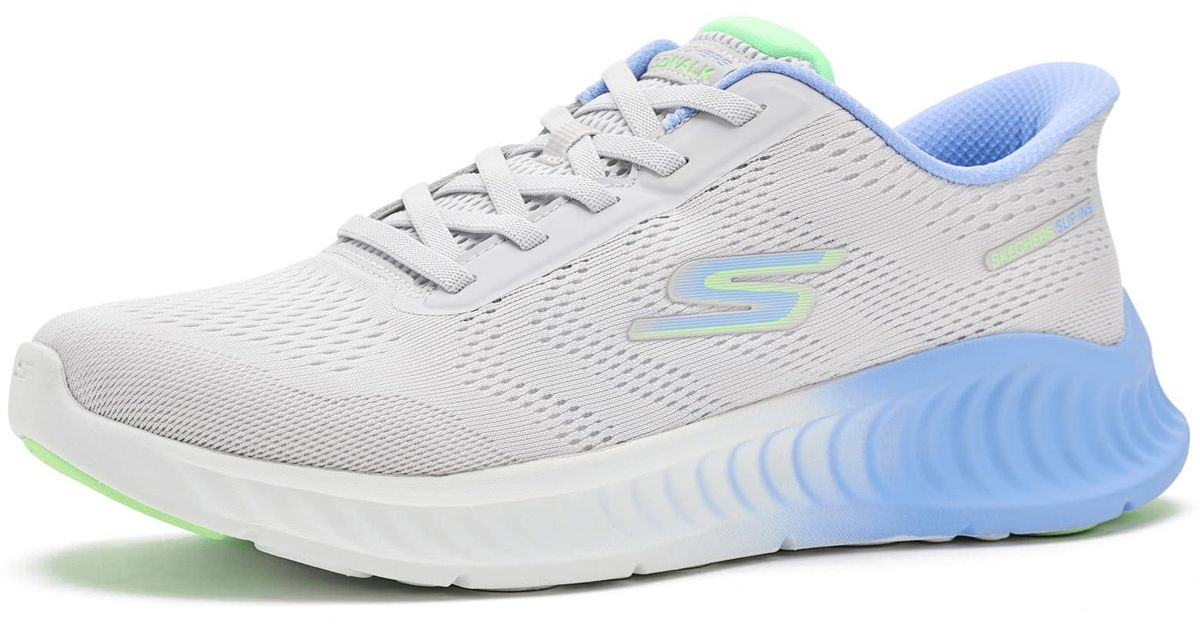 Skechers Go Walk Now Hands Free Slip-ins Sneaker in Grey | Lyst UK