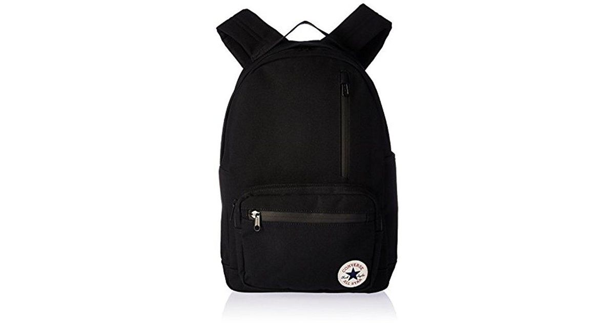 converse go backpack black