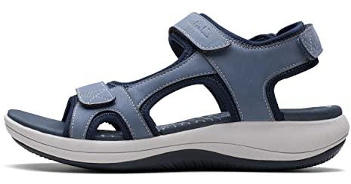 Clarks Mira Bay in Blue Lyst UK