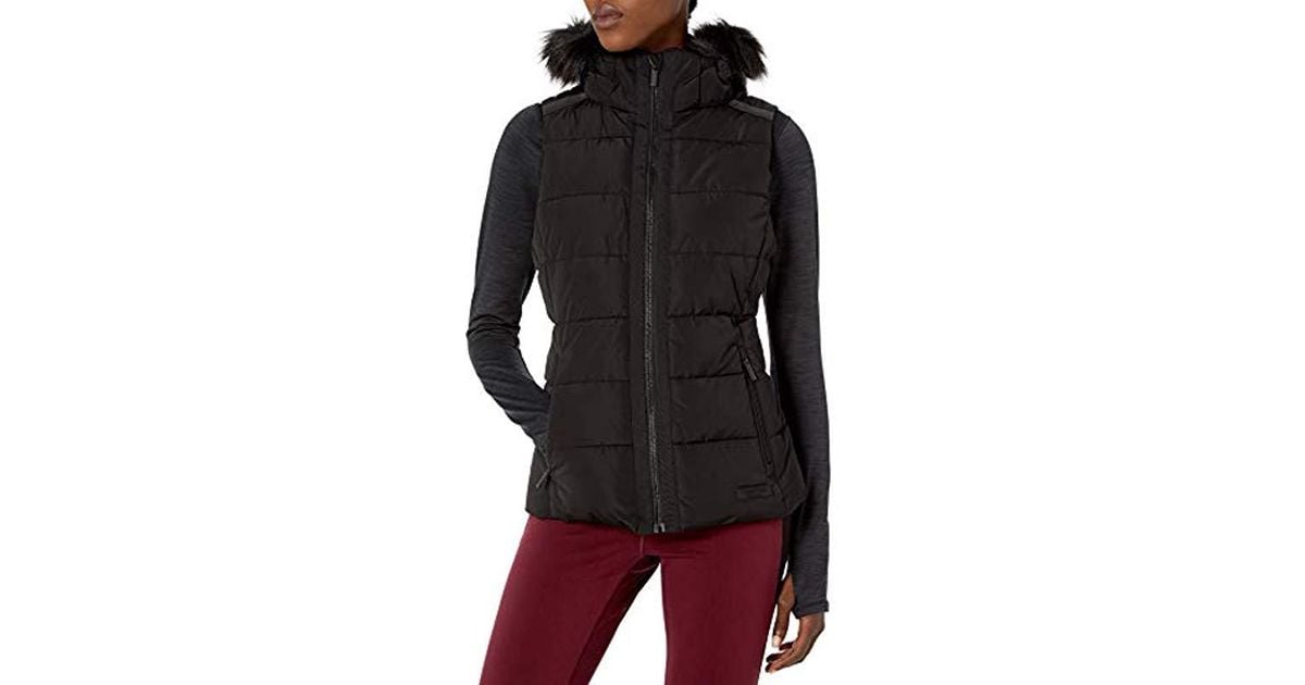 calvin klein quilted walker jacket