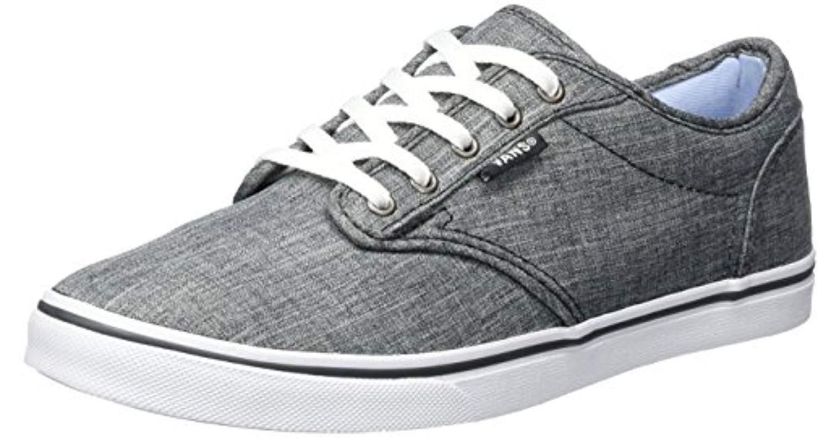 Vans Wm Atwood Low-top Sneakers in Grey - Lyst
