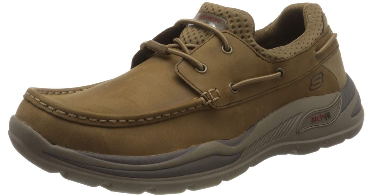 Skechers Arch Fit Motley Hosco Boat Shoe for Men Lyst
