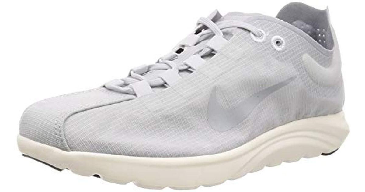 nike grey high ankle shoes