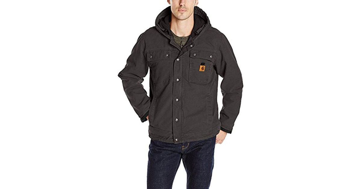 Carhartt Cotton Bartlett Jacket in Black for Men Lyst