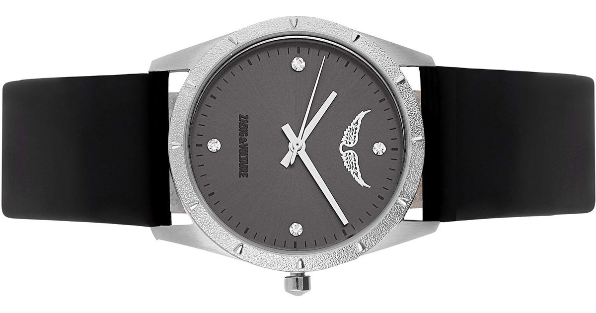 Pour s Analogue Quartz Montre avec Bracelet en Cuir ZVF1013 Zadig \u0026  Voltaire - Lyst