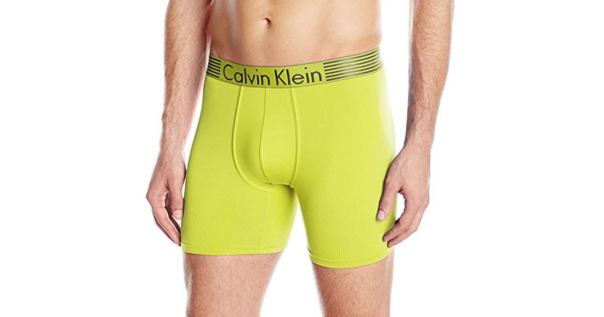 calvin klein iron strength boxer brief