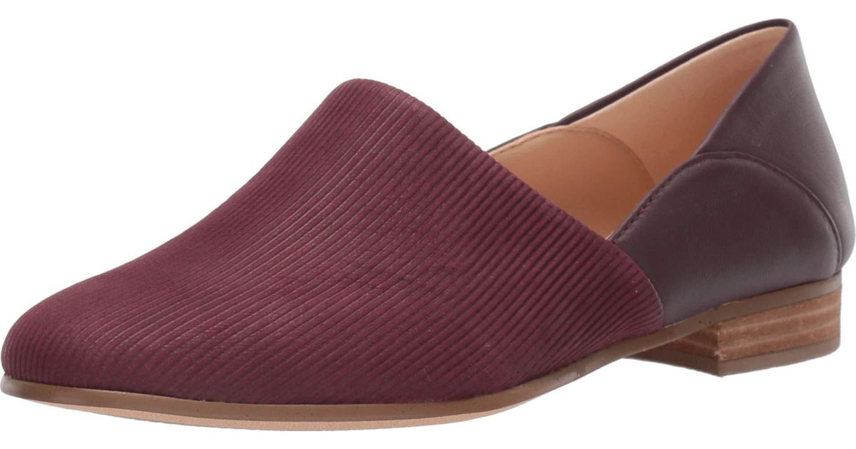 clarks pure tone burgundy