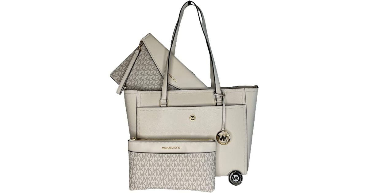 Michael Kors Michael Maisie Large Pebbled Leather 3-in-1 Tote Bag