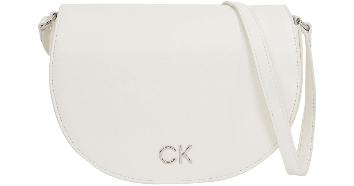 Calvin klein frame saddle bag on sale