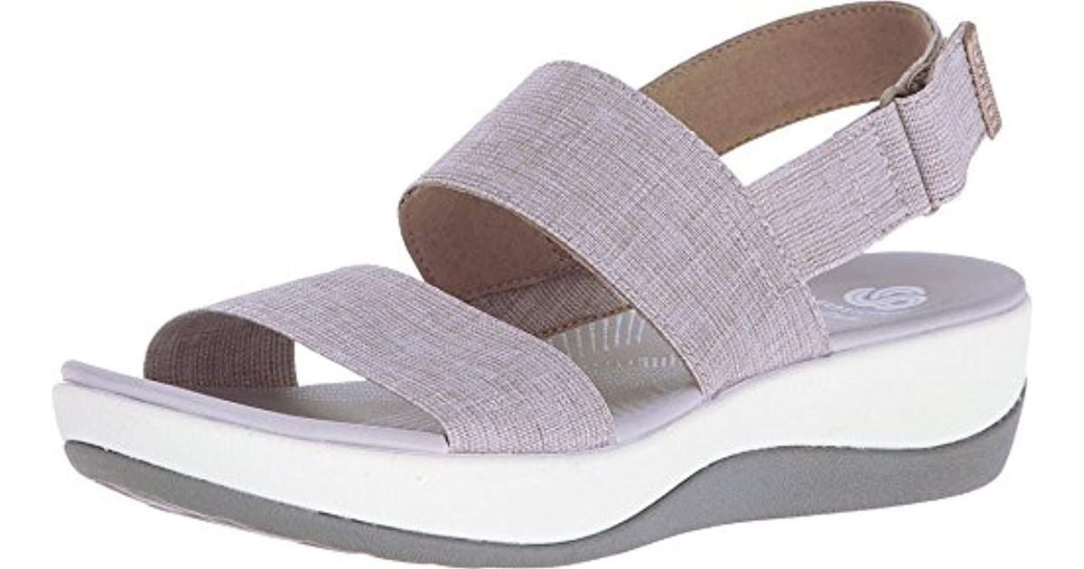 Clarks Arla Jacory Wedge Slingback Sandal | Lyst UK