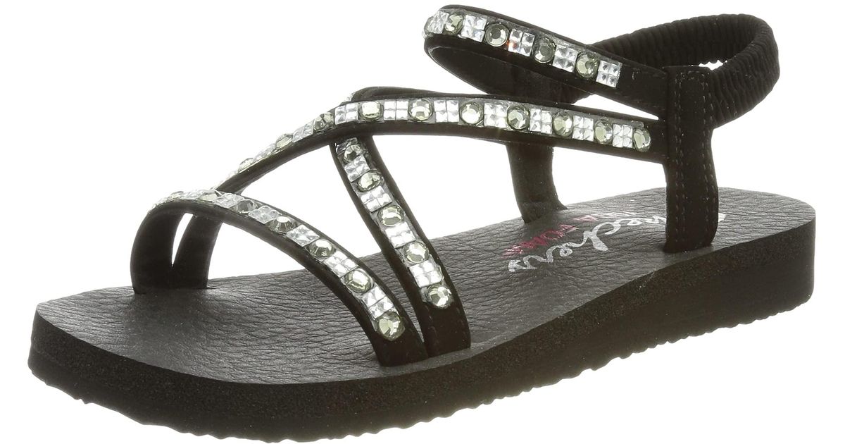 Skechers Sandals Website - Skechers Womens Meditation - Sparkle Chick - Navy