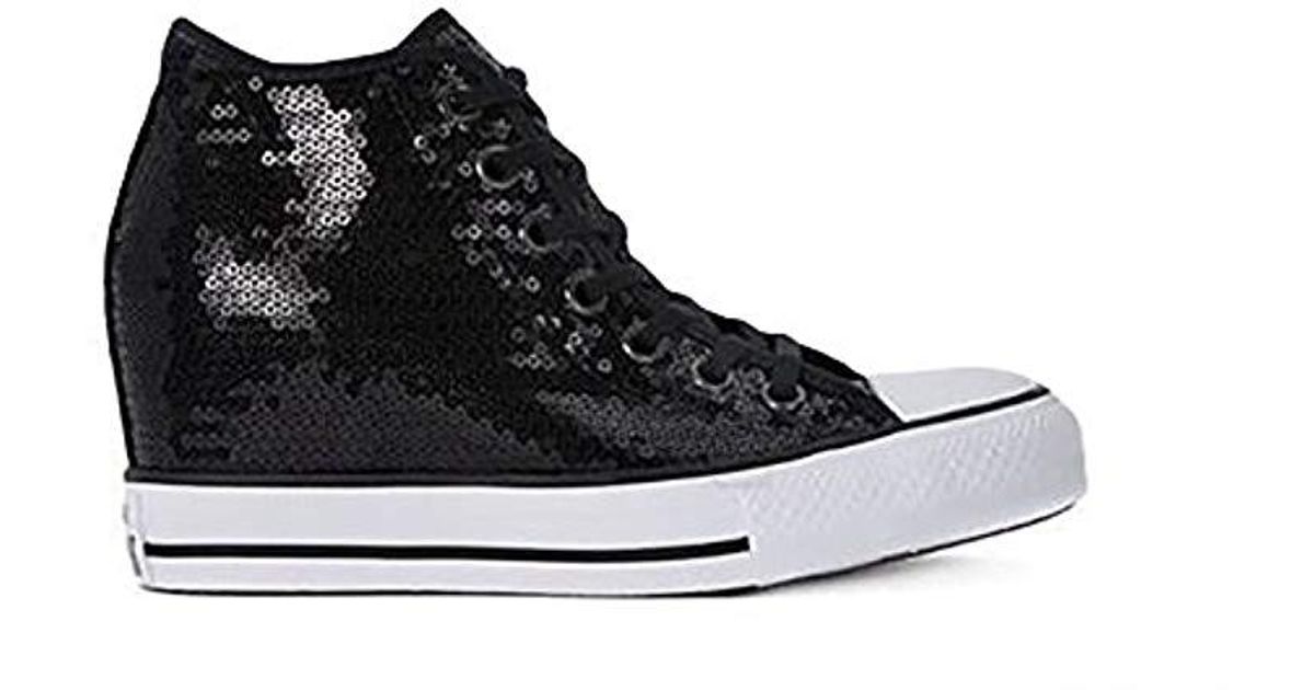 converse all star zeppa nere 2converse all star zeppa nere