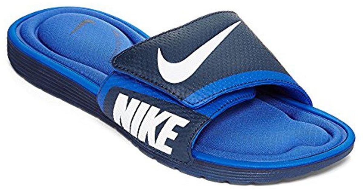mens nike solarsoft comfort slide