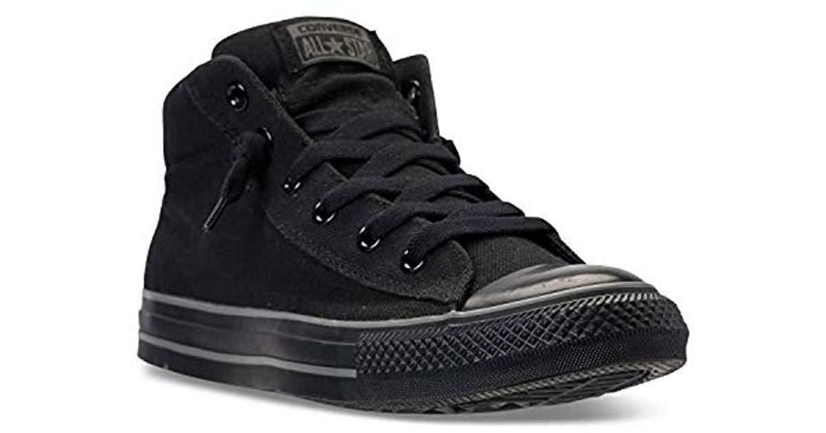 Converse Canvas Men's Chuck Taylor All Star Street Mid Casual Sneakers ...