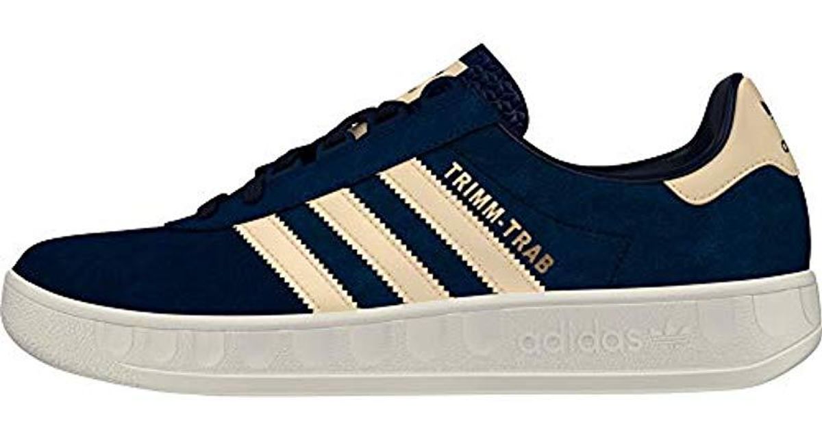 Onza Chillido Problema adidas Trim Trab Sneakers in Blue for Men | Lyst UK