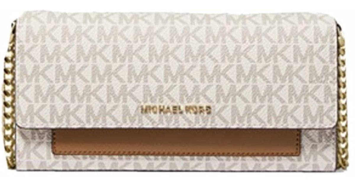 Michael kors logo and 2024 leather convertible crossbody bag