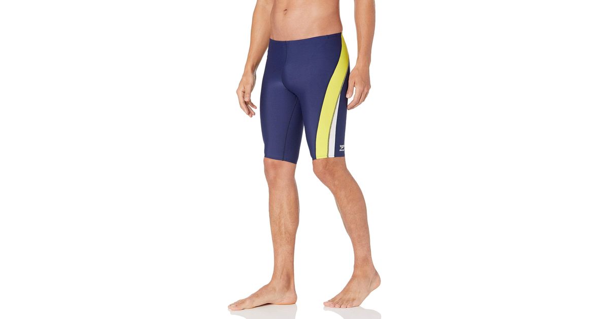 Speedo Swimsuit Jammer Endurance+ Splice Team Colors in Blue for Men Lyst