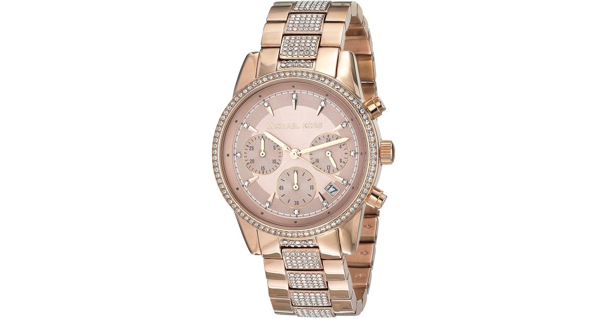 Michael Kors Watch Mk6485 in Rose Gold 