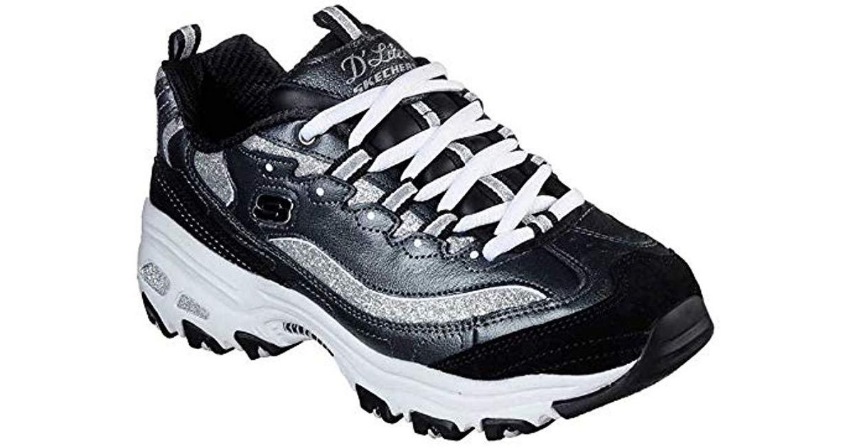 silver skechers