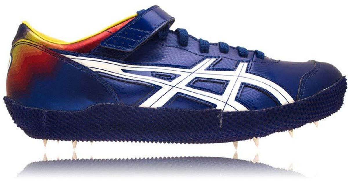 Asics Hi Jump Pro Flame High Jump Spikes in Blue for Men Lyst UK
