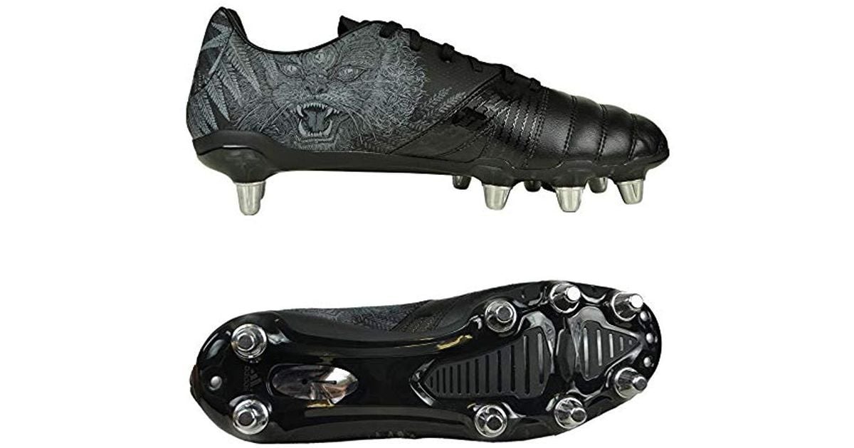 adidas All Blacks Kakari Soft Ground Rugby Boots for Men | Lyst UK