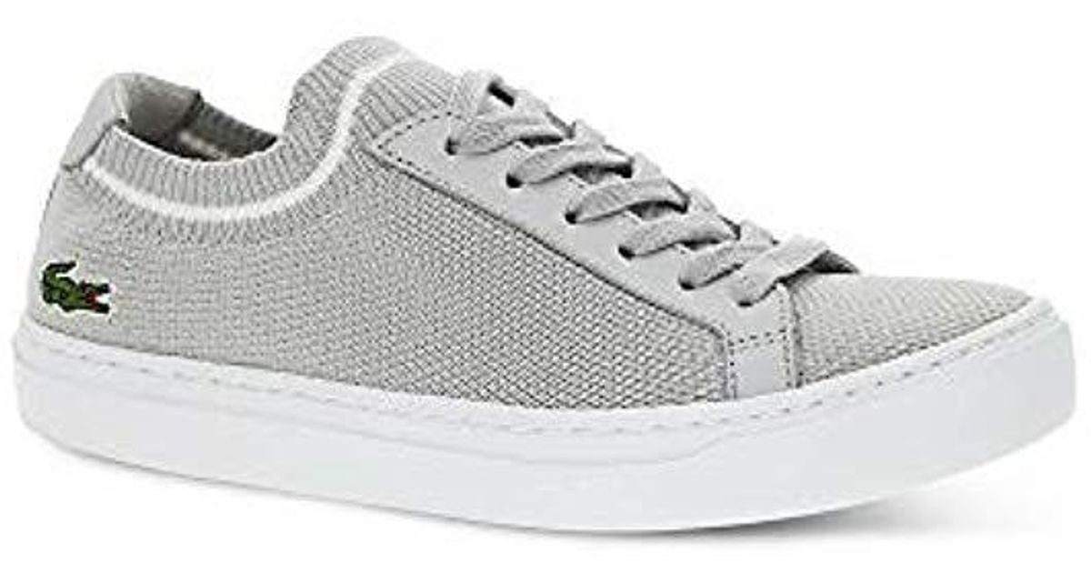La Piquee 119 1 Cfa Baskets Femme Lacoste en coloris Gris Lyst