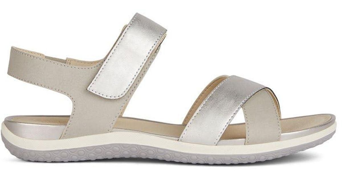 Geox D Sandal Vega B Sports in White Lyst UK