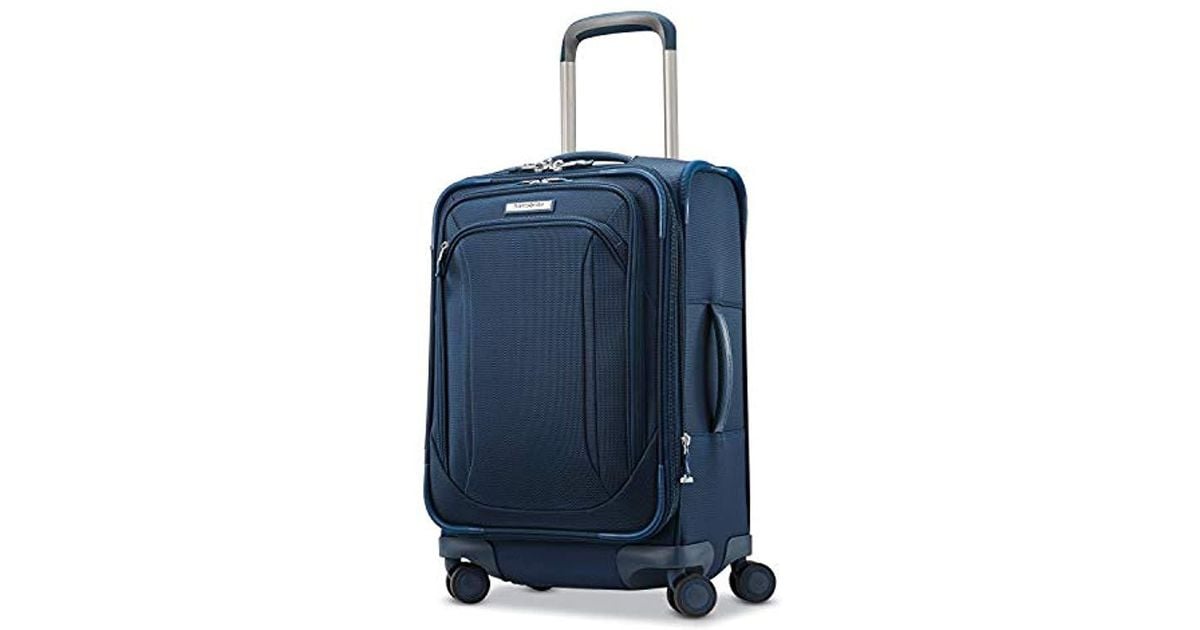 samsonite transyt expandable softside luggage set with spinner wheels