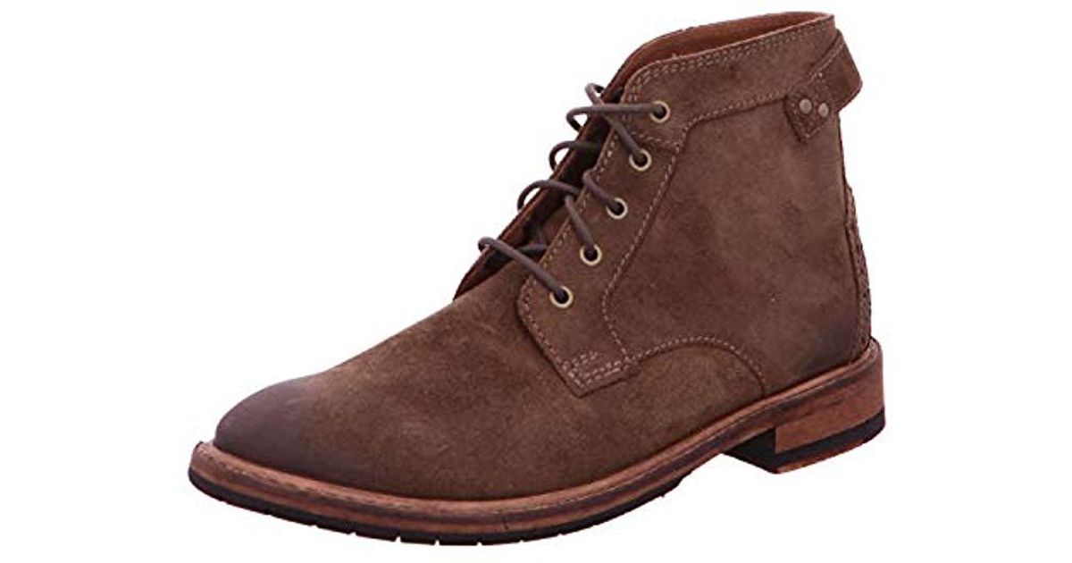 clarkdale bud khaki suede