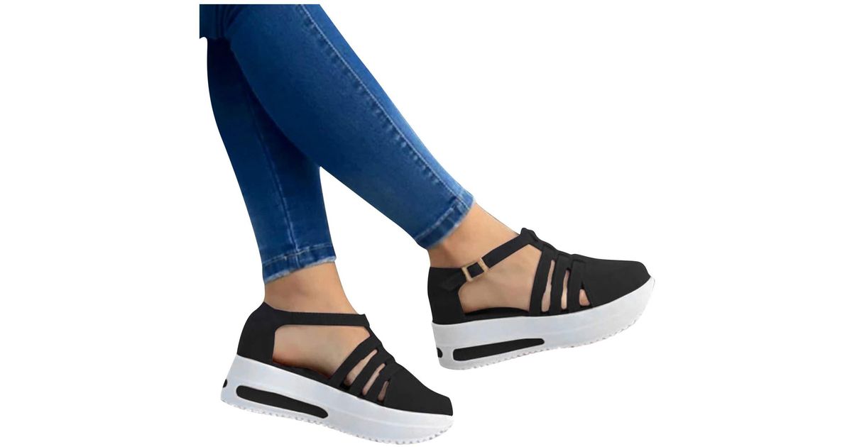 Timberland Vexiangni Sandals Casual Wedge Heel Velcro Beach Sandals