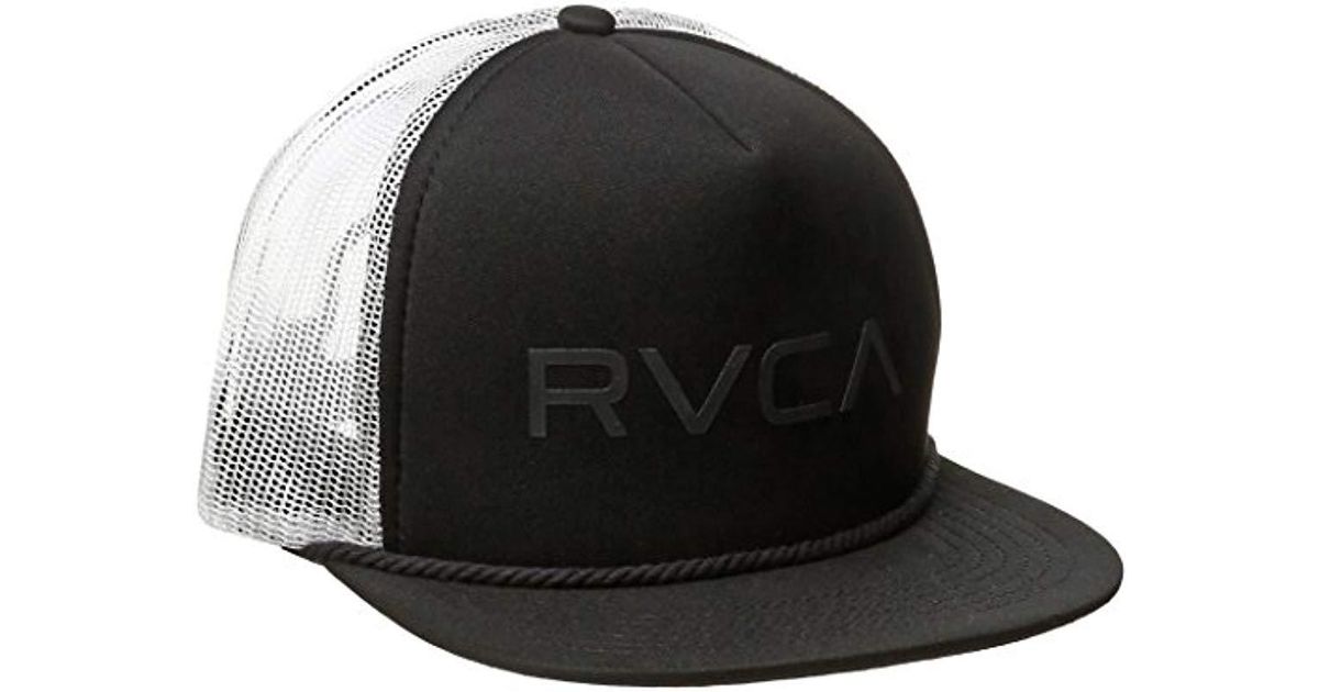 rvca foamy trucker hat