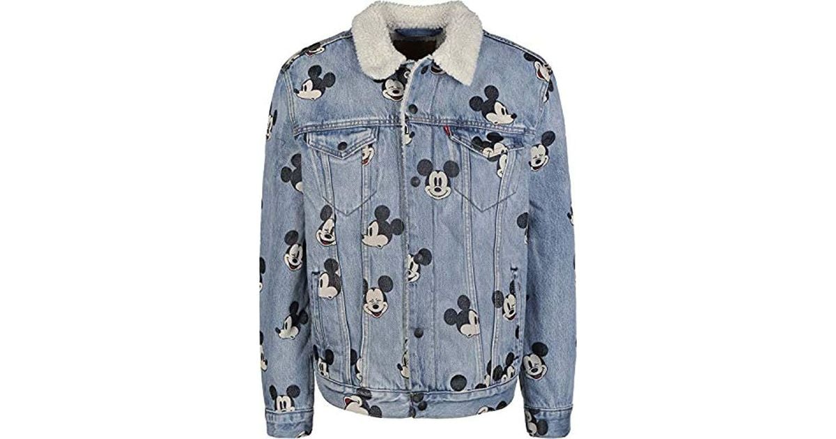 levis jacket mickey mouse