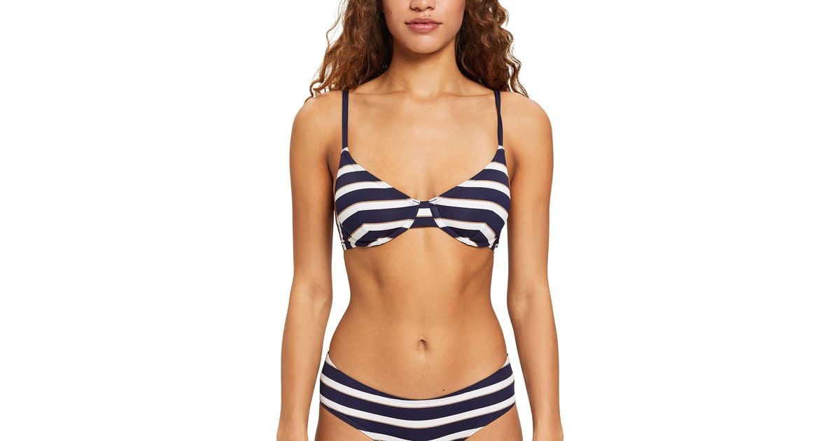 ESPRIT Damen Bikini – Bequem, Wattiert & Aus Recycelter Mikrofaser