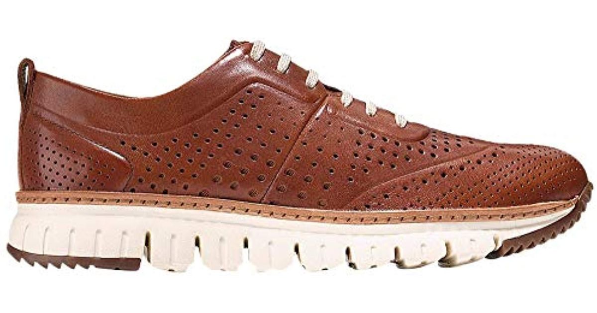 cole haan zerogrand perforated sneaker