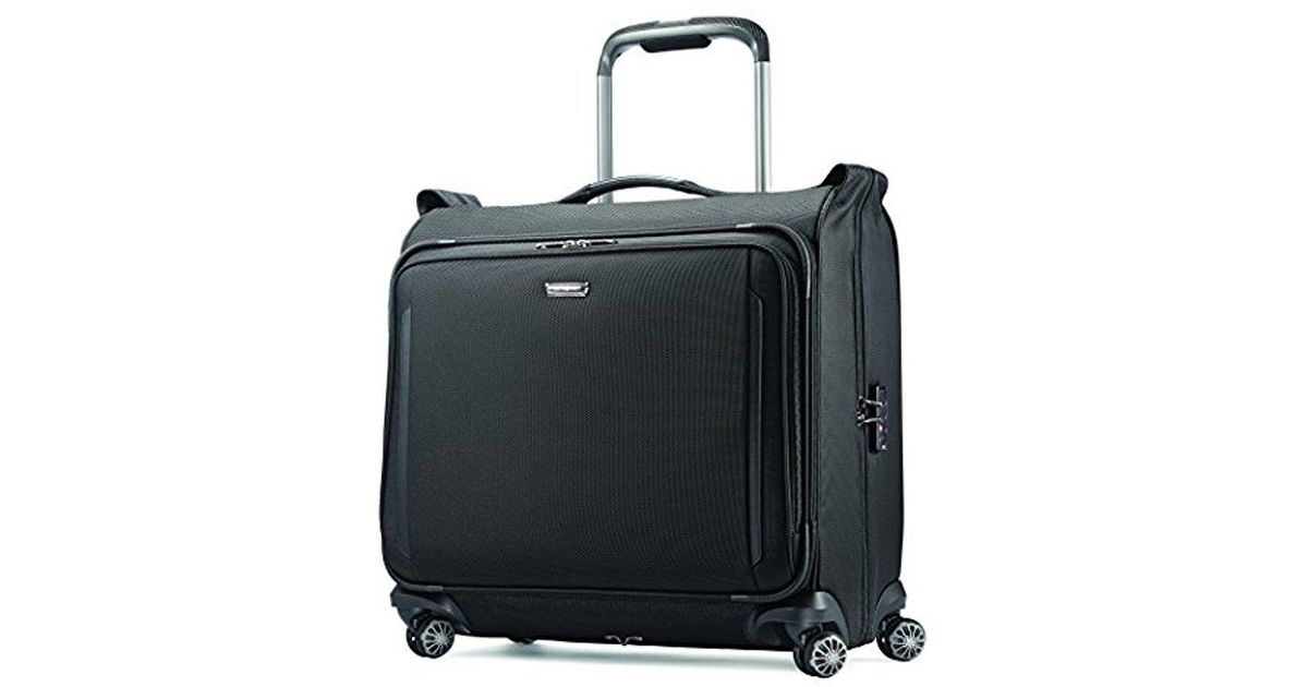 samsonite silhouette xv duet voyager garment bag