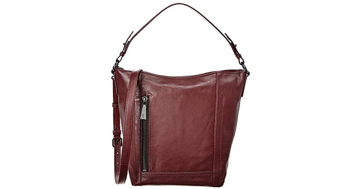 frye lena zip shoulder