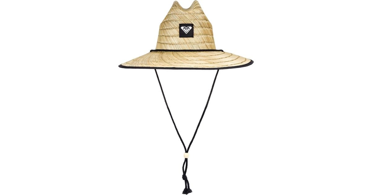 Roxy Womens Tomboy 2 Straw Protection Sun Hat Lyst